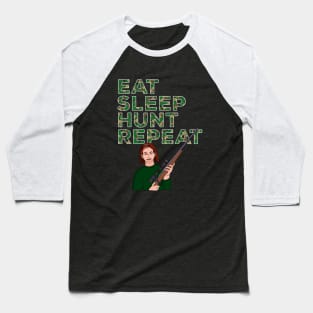 Eat Sleep Hunt Repeat Baseball T-Shirt